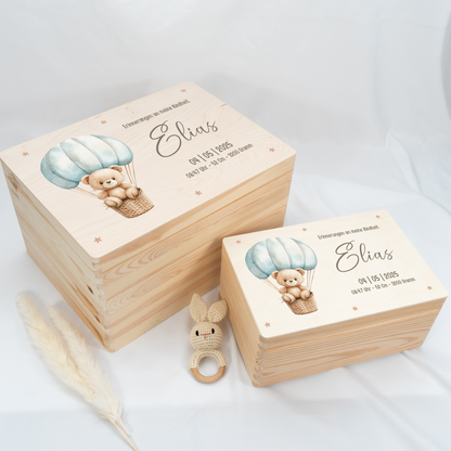 Personalized Memory Box - Baby Lion