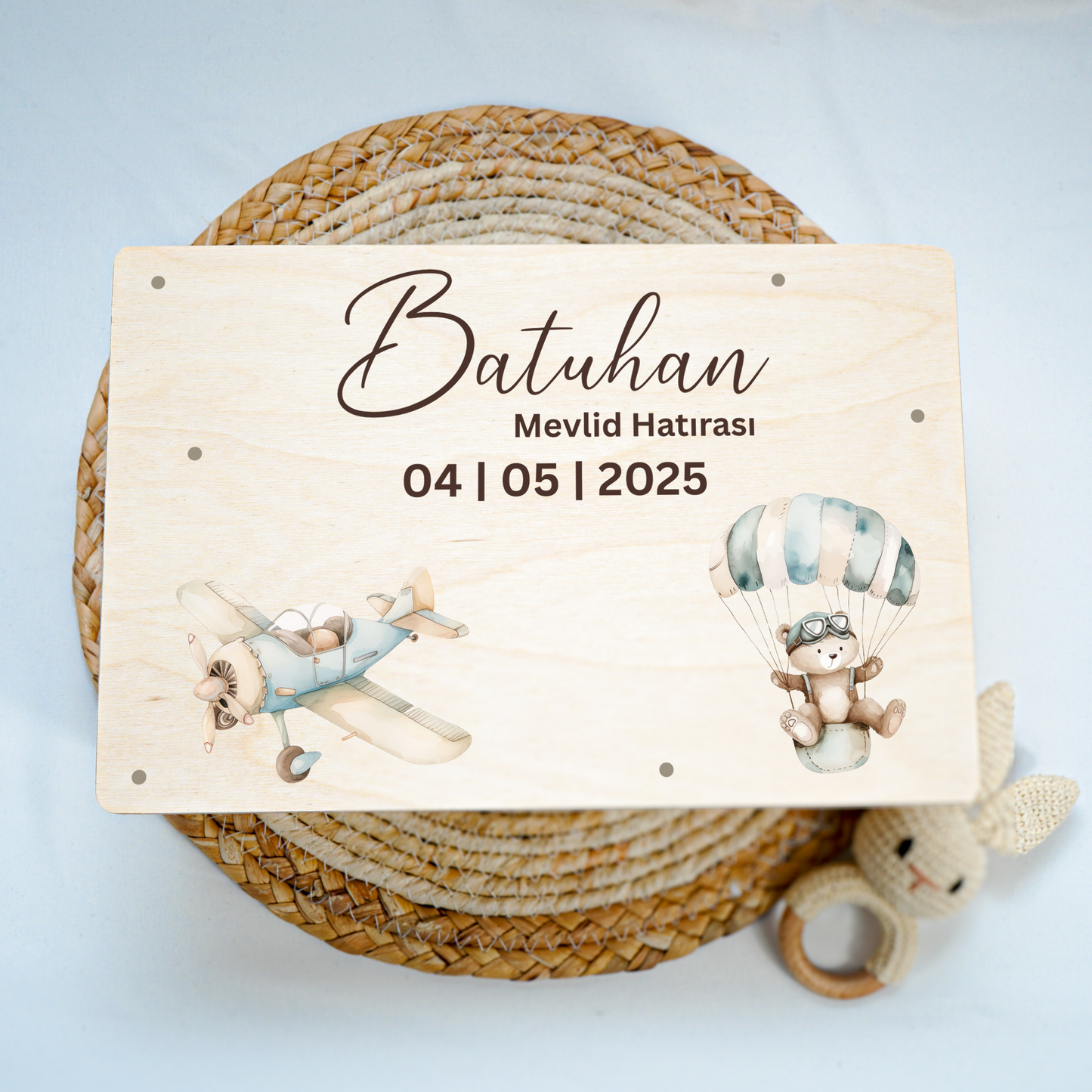 Personalized Memory Box - Baby Lion