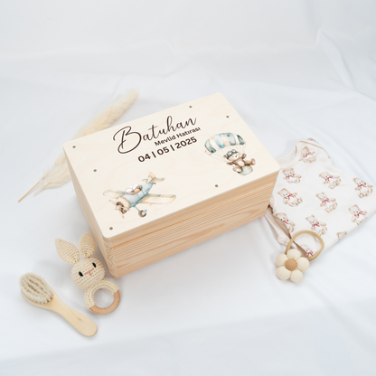 Personalized Memory Box - Baby Lion