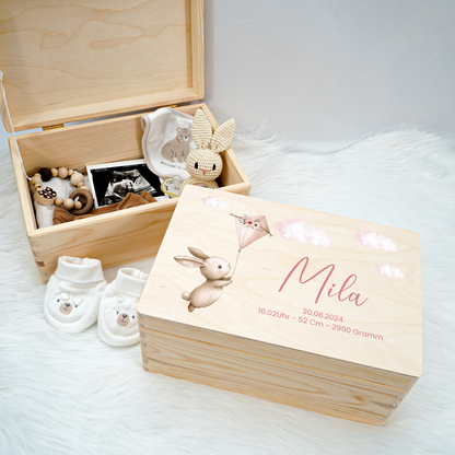 Personalized Memory Box - Baby Lion