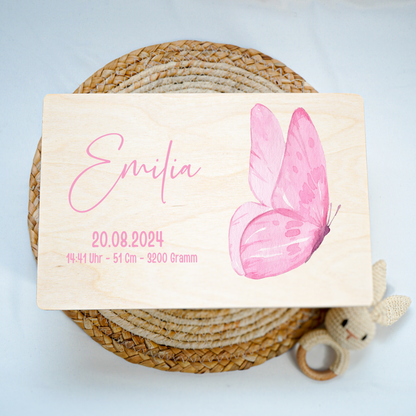 Personalized Memory Box - Baby Lion