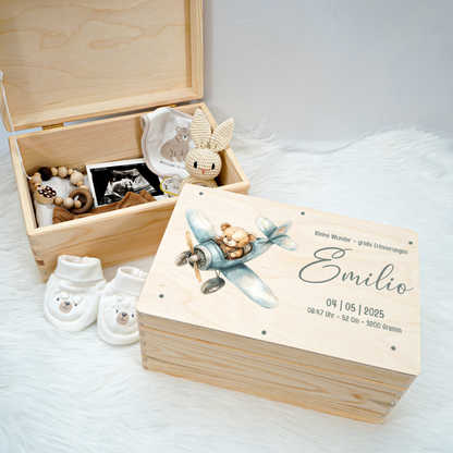 Personalized Memory Box - Baby Lion