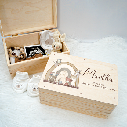 Personalized Memory Box - Baby Lion