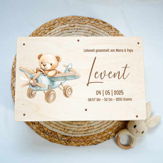 Personalized Memory Box - Baby Lion