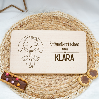 Breakfast Board Personalized - Baby Deer Boy
