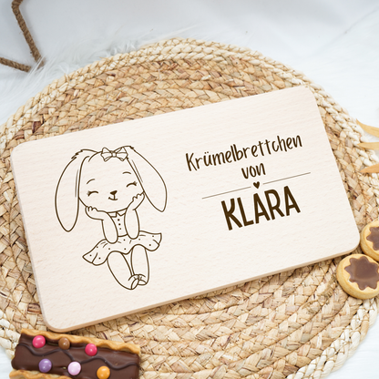 Breakfast Board Personalized - Baby Deer Boy