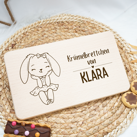 Breakfast Board Personalized - Baby Deer Boy