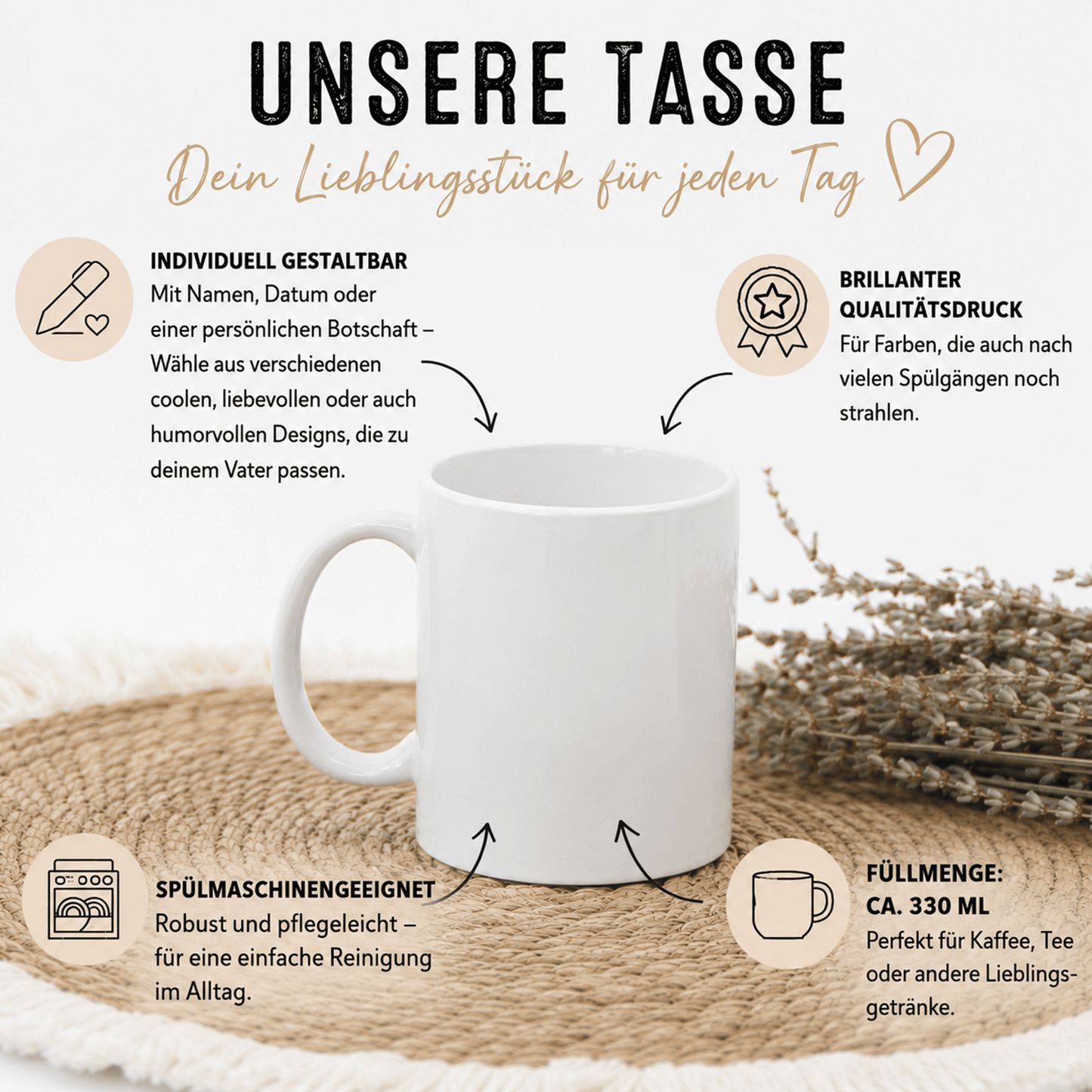 Personalisierte Tasse - Mama Definition