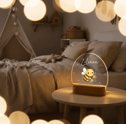 Personalized Night Lamp LED - Safari Family