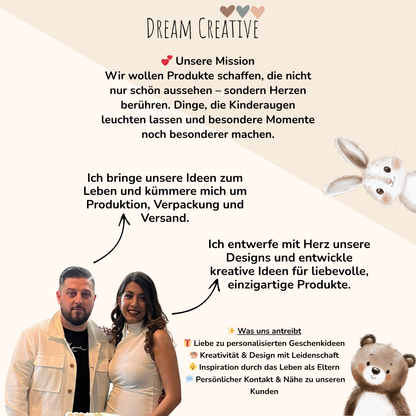 Kita & Schul Starterset - Lunchbox 1100ml & Trinkflasche 500ml - Bär & Luftballons