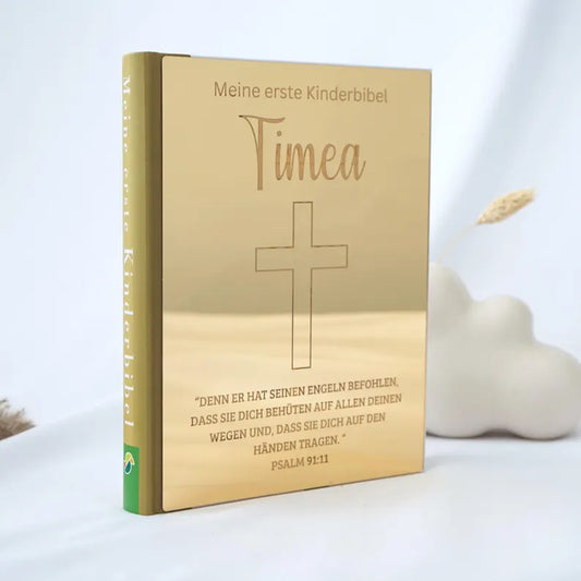 Kinderbibel personalisiert- Spiegeldgold